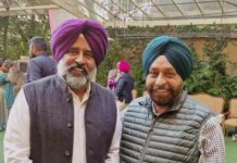 दो साल बाद दो दोस्त फिर मिले: ओलंपियन परगट सिंह और सुरिंदर भापा गले मिले