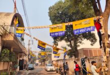 पीले रंग में रंगा वार्ड नंबर 80, आप के साथ खड़े हैं वार्डवासी