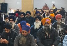 ਸਫ਼ਰ ਏ ਸ਼ਹਾਦਤ ਨੂੰ ਲੈ ਕੇ ਗੁਰਦੁਆਰਾ ਗੁਰਦੇਵ ਨਗਰ ਵਿਖੇ ਕਰਵਾਇਆ ਗਿਆ ਗੁਰਮਤਿ ਸਮਾਗਮ