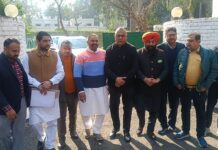 जालंधर मे बढ़ रही नशा तस्करी के खिलाफ भाजपा कोर ग्रुप पुलिस कमिश्नर से मिला, पुलिस कमिश्नर ने विश्वास दिलाया नशा तस्करी पर जीरो टॉलरेंस पर एक्शन होगा