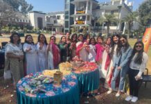 लघु उद्योग भारती महिला इकाई पंजाब ने मनाया होली मिलन उत्सव, सामूहिक नृत्य के साथ साथ एक दूसरे को किया गुलाल से सरोबार