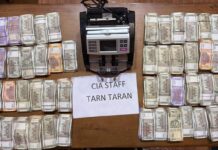 पंजाब पुलिस का हवाला माफिया पर एक्शन, लाखों रुपए की नकदी, अफीम और हथियार बरामद