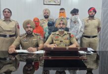 ਥਾਣਾ ਸ਼ਾਹਕੋਟ ਪੁਲਿਸ ਵੱਲੋ ਭੋਲੇ-ਭਾਲੇ ਲੋਕਾਂ ਨੂੰ ਹਨੀ ਟਰੈਪ ਵਿੱਚ ਫਸਾ ਕੇ, ਜਬਰੀ ਵਸੂਲੀ ਕਰਨ ਵਾਲੇ ਗਿਰੋਹ ਦੇ 04 ਮੈਂਬਰ ਗ੍ਰਿਫਤਾਰ