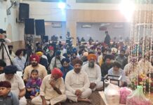 ਗੁਰੂਦਵਾਰਾ ਗੁਰੂਦੇਵ ਨਗਰ ਵਿੱਖੇ ਸ੍ਰੀ ਗੁਰੂ ਅਮਰਦਾਸ ਜੀ ਦਾ ਪ੍ਰਕਾਸ਼ ਪੁਰਬ ਸ਼ਰਧਾ ਭਾਵਨਾ ਨਾਲ ਮਨਾਇਆ ਗਿਆ