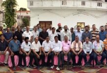 व्यापारियों की समस्याओं को लेकर खेल व्यापार संघ पंजाब संघर्ष समिति ने की बैठक, सरकार को कोसा