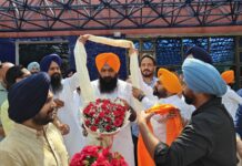 शिरोमणि अकाली दल (बादल) के पंजाब यूथ प्रधान बने सरबजीत सिंह झिंजर, जालंधर यूथ प्रधान अमृतबीर सिंह, ने किया सम्मानित