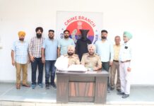 5 ਕਿਲੋ ਤੋਂ ਵੱਧ ਹੈਰੋਇਨ, 2 ਕਿਲੋ ਅਫੀਮ ਅਤੇ ਗੈਰ-ਕਾਨੂੰਨੀ ਹਥਿਆਰਾਂ ਸਮੇਤ 5 ਗ੍ਰਿਫ਼ਤਾਰ