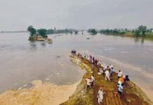 बारिश का रेड अलर्ट: 9 जिले में बाढ़; घग्गर का जलस्तर बढ़ा, जालंधर-लुधियाना की सड़कों पर भरा पानी