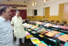 जालंधर: मूसलाधार बारिश से देवी सहाय स्कूल में भरा दो फीट से ज्यादा पानी, कंप्यूटर, रिकॉर्ड्स और फर्नीचर को भारी नुकसान