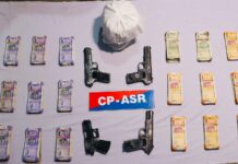 अमृतसर में नार्को-हवाला गिरोह का भंडाफोड़: 3 गिरफ्तार, हथियार और हेरोइन की बड़ी खेप बरामद