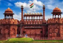 दिल्ली के लाल किला से ₹1 करोड़ का कलश चोरी:760gm सोने पर हीरे-पन्ने जड़े थे; जैन समारोह की घटना, लोकसभा स्पीकर भी आए थे