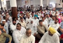 पूर्व सांसद सुशील रिंकू के ससुर प्रीतम दास जी की आत्मिक शांति के लिए श्रद्धांजलि सभा आयोजित, अंतिम अरदास के बाद पाठ का भोग डाला