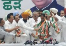 पूर्व मंत्री अनिल जोशी कांग्रेस में शामिल: भूपेश बघेल, राजा वड़िंग और नवजोत कौर सिद्धू ने किया स्वागत