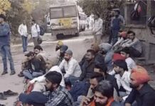 जालंधर में रोडवेज बसों का चक्का जाम: ड्राइवर हत्याकांड पर कर्मचारियों का विरोध, परिवार को नौकरी और 1 करोड़ की मांग