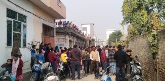 संतोखपुरा में धमाका: कबाड़ गोदाम में ब्लास्ट, एक की मौत