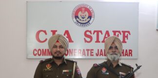 जालंधर पुलिस की बड़ी कार्रवाई: अवैध हथियारों के साथ 2 आरोपी गिरफ्तार
