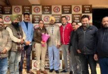 ਕਮਿਸ਼ਨਰ ਆਫ਼ ਪੁਲਿਸ ਜਲੰਧਰ ਧਨਪ੍ਰੀਤ ਕੌਰ ਦਾ ਪੰਜਾਬ ਪ੍ਰੈੱਸ ਕਲੱਬ ਦੌਰਾ