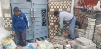 जालंधर में नशा तस्करों पर प्रशासन का प्रहार, राज नगर में अवैध मकान पर चला पीला पंजा