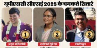 UPSC CSE 2025 का फाइनल रिजल्ट जारी: 958 अभ्यर्थी चयनित; अनुज अग्निहोत्री बने देश के टॉपर, टॉप टेन में इतनी लड़कियां शामिल!