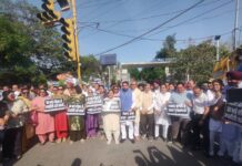 जालंधर भाजपा का विशाल रोष मार्च: पंजाब मे निरंतर हो रहे ग्रेनेड हमलों और बाबा साहिब अम्बेडकर जी की प्रतिमा की 9वी बार बेअदबी के खिलाफ सैंकड़ों भाजपा वर्करों का फूंका गुस्सा