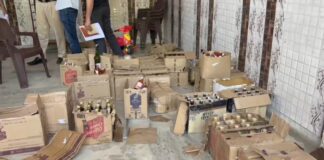 जालंधर में अवैध शराब का भंडाफोड़: राजू चौहान के घर रेड, 60 पेटियां बरामद, आरोपी गिरफ्तार