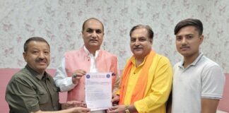 सनातन सेवा समिति जालंधर के जिला अध्यक्ष बने डॉ. बीडी शर्मा