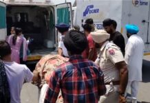 जालंधर में दिल दहला देने वाला हादसा: ट्रक की टक्कर से महिला की मौके पर मौत, पति घायल; चालक फरार