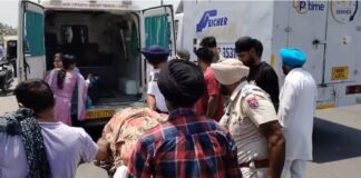 जालंधर में दिल दहला देने वाला हादसा: ट्रक की टक्कर से महिला की मौके पर मौत, पति घायल; चालक फरार