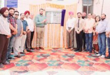 ਪੰਜਾਬ ਪ੍ਰੈੱਸ ਕਲੱਬ ਜਲੰਧਰ ਦੇ ਕਲਾਕ ਟਾਵਰ ਦੇ ਨਵੀਨੀਕਰਨ ਦਾ ਸੀਟੀ ਯੂਨੀਵਰਸਿਟੀ ਦੇ ਚਾਂਸਲਰ ਚਰਨਜੀਤ ਸਿੰਘ ਚੰਨੀ ਵੱਲੋਂ ਉਦਘਾਟਨ