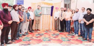 ਪੰਜਾਬ ਪ੍ਰੈੱਸ ਕਲੱਬ ਜਲੰਧਰ ਦੇ ਕਲਾਕ ਟਾਵਰ ਦੇ ਨਵੀਨੀਕਰਨ ਦਾ ਸੀਟੀ ਯੂਨੀਵਰਸਿਟੀ ਦੇ ਚਾਂਸਲਰ ਚਰਨਜੀਤ ਸਿੰਘ ਚੰਨੀ ਵੱਲੋਂ ਉਦਘਾਟਨ