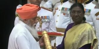ਪਦਮ ਸ਼੍ਰੀ ਨਾਲ ਸਨਮਾਨਿਤ ਹੋਏ ਸੰਤ ਨਿਰੰਜਨ ਦਾਸ ਜੀ, PM ਮੋਦੀ ਦੀ ਮੌਜੂਦਗੀ ‘ਚ ਮਿਲਿਆ ਵੱਡਾ ਮਾਣ