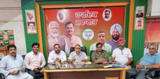 प्रधानमंत्री नरेंद्र मोदी के पंजाब आगमन से पूर्व भाजपा जालंधर शहरी चलाएगी व्यापक स्वच्छता अभियान : सुशील शर्मा