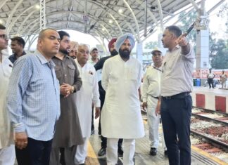 केवल सिंह ढिल्लों ने लिया प्रधानमंत्री नरेंद्र मोदी के जालंधर दौरे की तैयारियों का जायजा, रेलवे स्टेशन और रैली स्थल का किया निरीक्षण