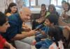 जालंधर के नारी निकेतन पहुंचे मनीष सिसोदिया: बच्चों संग बिताया समय, ठहाकों के बीच जाना उनका हाल; शिक्षा और बेहतर भविष्य पर दिया जोर