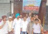गुरुनानक पुरा में ROB के विरोध में बाजार बंद, दुकानदारों का प्रदर्शन; अंडरब्रिज बनाने की उठाई मांग