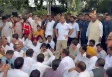 प्रधानमंत्री आवास के बाहर कांग्रेस का प्रदर्शन: राहुल गांधी, प्रियंका गांधी समेत कई सांसदों का मार्च, चन्नी और रंधावा पुलिस हिरासत में