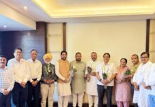जालंधर भाजपा ने जालंधर के नवनियुक्त पंजाब पदाधिकारीयो का सम्मानित किया