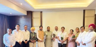 जालंधर भाजपा ने जालंधर के नवनियुक्त पंजाब पदाधिकारीयो का सम्मानित किया