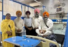ਭਾਈ ਸਰਬਜੀਤ ਸਿੰਘ ਐਮ ਪੀ ਦੀ ਮੋਹਾਲੀ ਤੋਂ ਬਾਬਾ ਬਕਾਲਾ ਜਾਂਦੇ ਸਿਹਤ ਵਿਗੜੀ ਜਲੰਧਰ ਹੌਸਪੀਟਲ ਵਿਚ ਦਾਖਲ ਕਰਵਾਈ