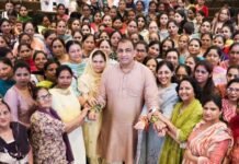 जालंधर सेंट्रल में हजारों महिलाओं ने नितिन कोहली को बांधी राखी; कोहली ने उनके विश्वास का सम्मान करने का संकल्प लिया