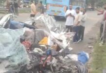 जालंधर में भीषण हादसा: 140 की स्पीड में दौड़ रही स्विफ्ट कैंटर से टकराई, 3 युवकों की मौत