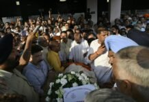 समाज के प्रत्येक वर्ग के लोगों द्वारा हरमन प्यारे पूर्व मंत्री भगत चुनी लाल को नम आँखों से दी गई अंतिम विदाई