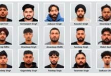 कनाडा में 16 पंजाबी युवकों पर शिकंजा, जबरन वसूली और हिंसक घटनाओं से जुड़े 56 आरोप