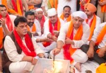 सिद्ध श्री बाबा सोढल जी महाराज के मेले में मेयर विनीत धीर ने किया हवन-यज्ञ, शहर की सुख-समृद्धि की कामना