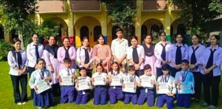 डी.सी. दादा मॉडल स्कूल के खिलाड़ियों का शानदार प्रदर्शन, मुयथाई चैंपियनशिप में जीते 9 पदक