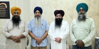 ਗੁਰਦਵਾਰਾ ਪ੍ਰਬੰਧ ਵਿਚ ਆਈ ਗਿਰਾਵਟ ਦੇ ਵਿਰੁੱਧ11 ਤਰੀਕ ਨੂੰ ਵੱਡਾ ਜਥਾ ਸ੍ਰੀ ਅਕਾਲ ਤੱਖਤ ਦੇ ਜਥੇਦਾਰ ਨੂੰ ਮੰਗ ਪੱਤਰ ਦੇਣ ਜਾਵੇਗਾ