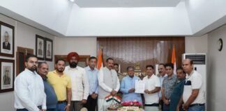 लघु उद्योग भारती के प्रतिनिधिमंडल ने राज्यपाल से की भेंट, उद्योगों की समस्याओं और सब्सिडी में देरी का उठाया मुद्दा