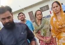 जन्मदिन की पार्टी के दौरान युवक पर दातर से हमला, 4 के खिलाफ FIR, पुलिस बोली- CCTV में लड़ाई करते दिखे चारों युवक